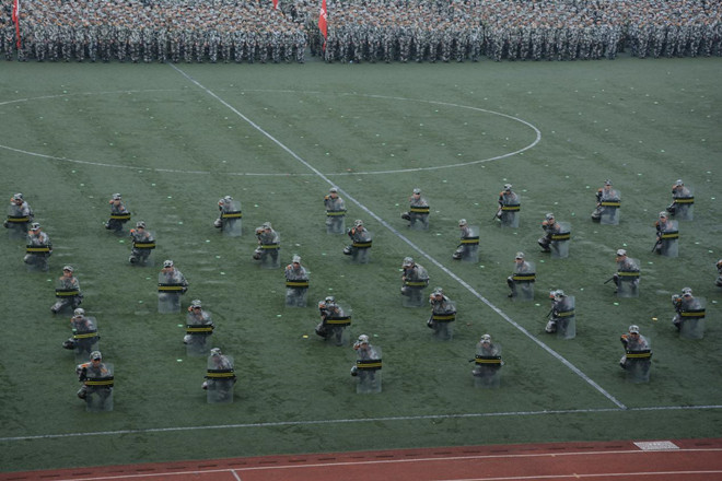 oety歐億2015年學(xué)生軍訓圓滿(mǎn)成功