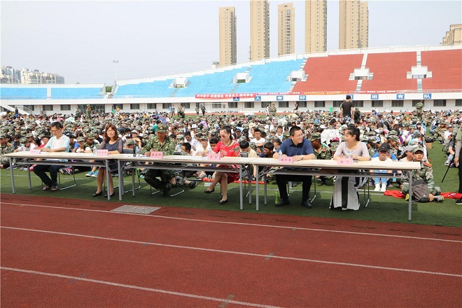 oety歐億2016年軍訓歌詠比賽順利舉行