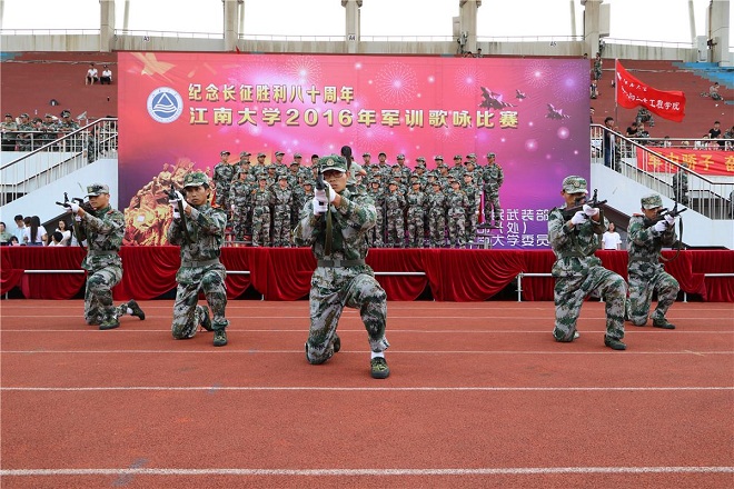 oety歐億2016年軍訓歌詠比賽順利舉行