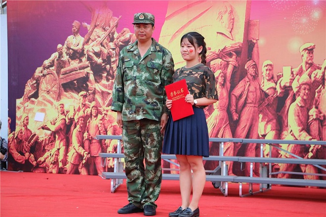 oety歐億2016年軍訓歌詠比賽順利舉行